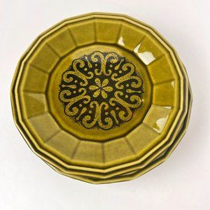 Vintage 1975 Homer Laughlin Dover salad plates - set of 6